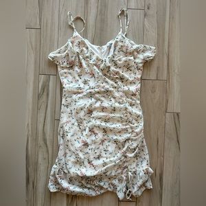 White flower dress